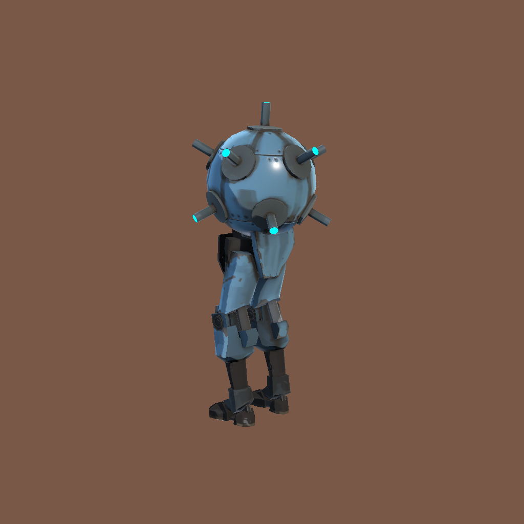 SentryBuster ｜ Robot - Back Left