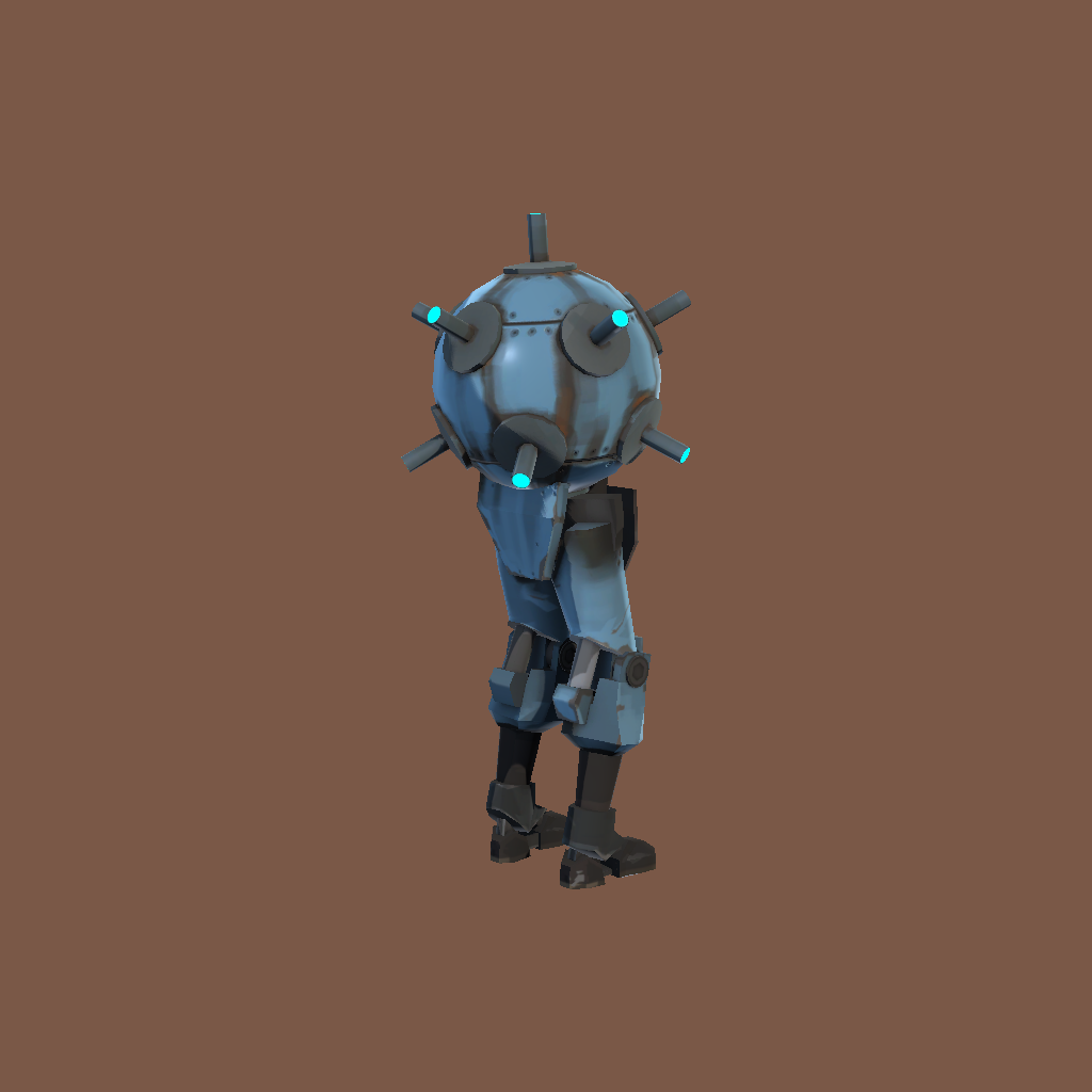 SentryBuster ｜ Robot - Back Right