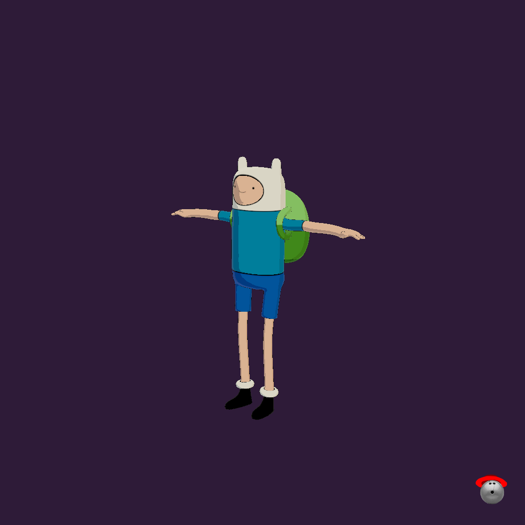 Finn Mertins - Adventure Timeǃ - Front Left