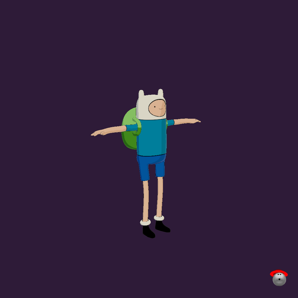 Finn Mertins - Adventure Timeǃ - Front Right