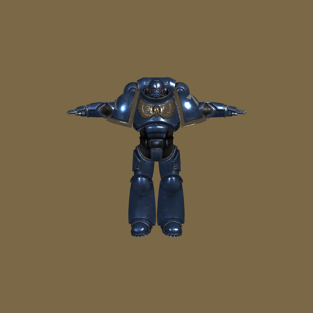 Mk10 Tacticus Power armour of the XIIIth Legion