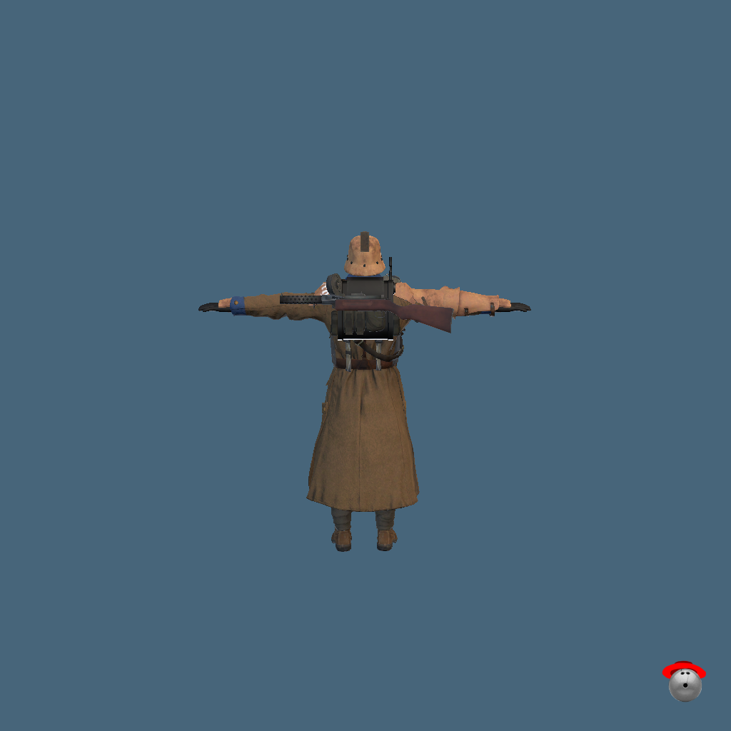 497th Krieg Regiment Stormtrooper - Back