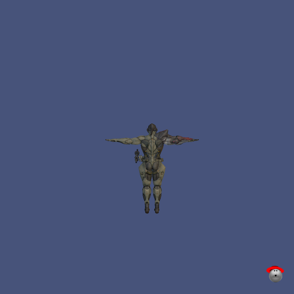 Jetstream Sam - Samuel Rodrigues （Metal Gear Rising˸ Revengeance） - Back