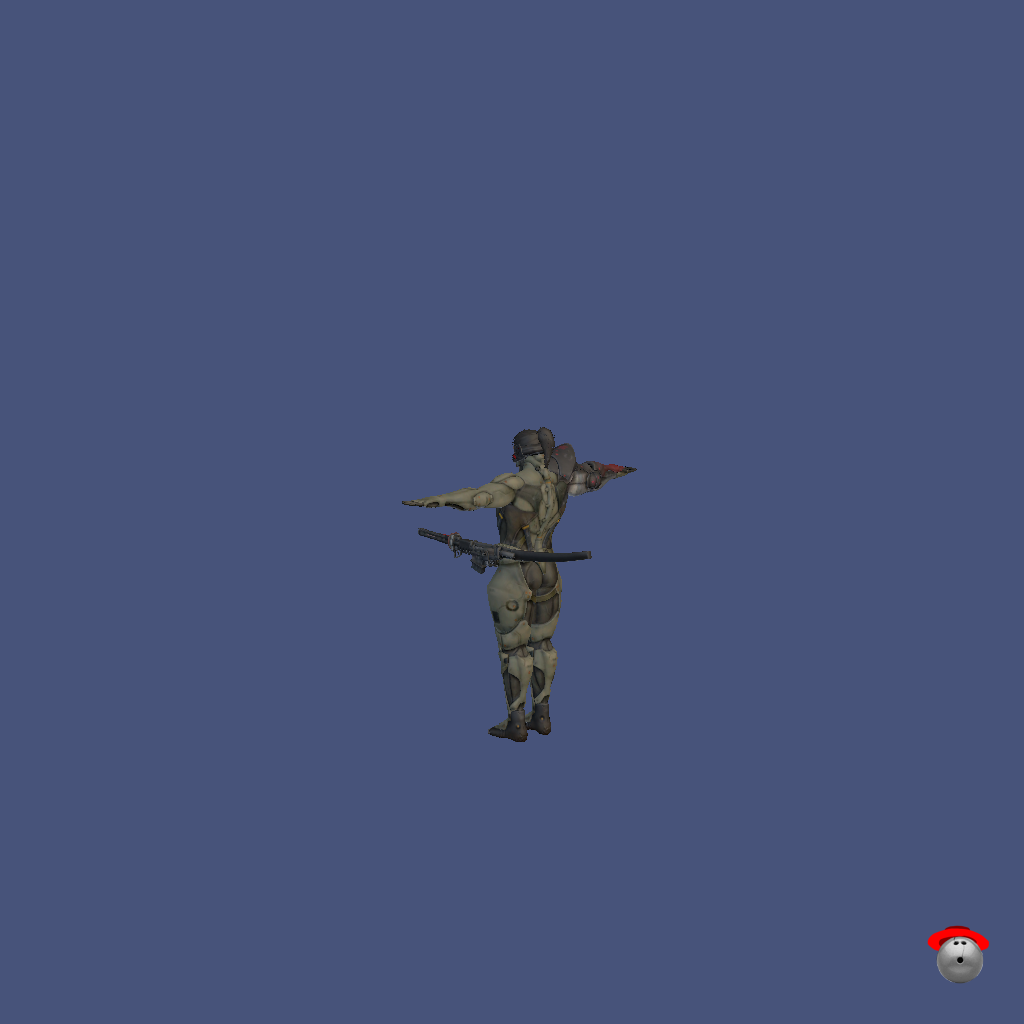 Jetstream Sam - Samuel Rodrigues （Metal Gear Rising˸ Revengeance） - Back Left