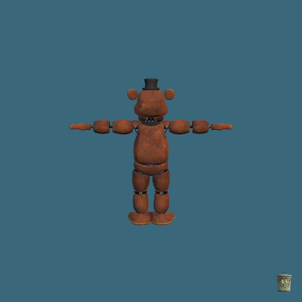 Freddy Fazbear - Back