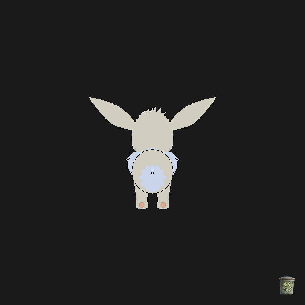 Shiny Eevee - Back