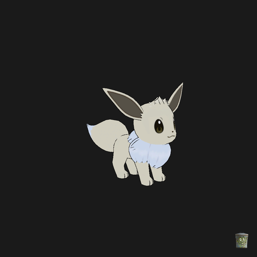 Shiny Eevee - Front Right