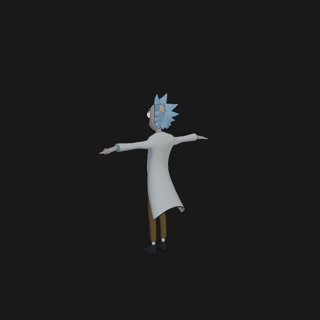 Rick Sanchez （Fortnite） - Back Left