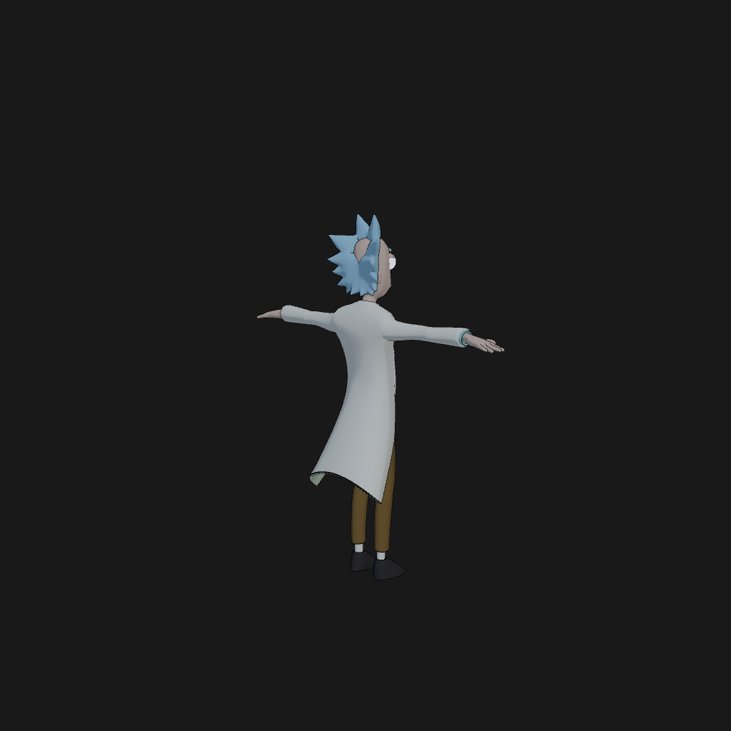 Rick Sanchez （Fortnite） - Back Right