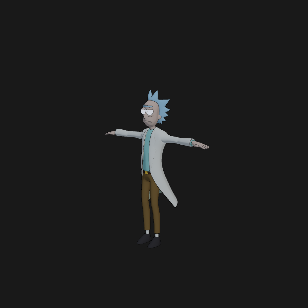 Rick Sanchez （Fortnite） - Front Left