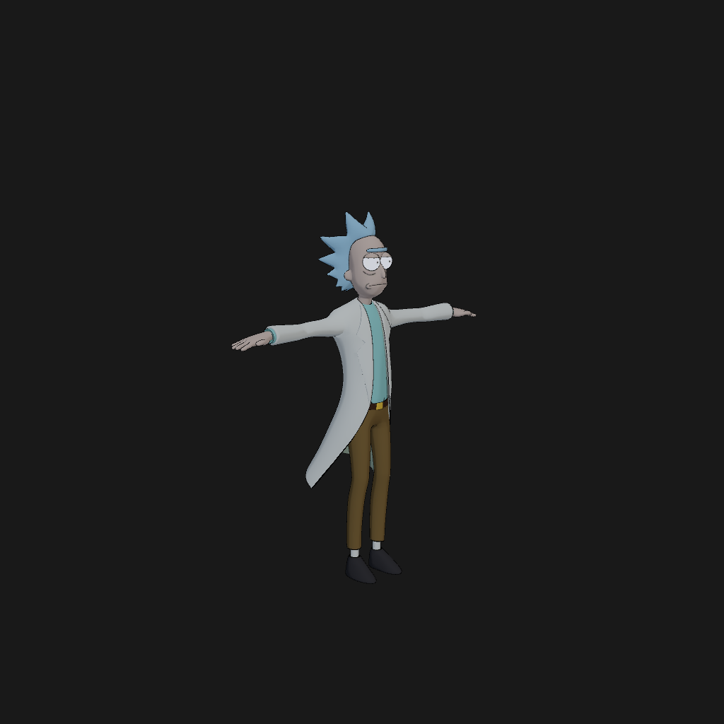 Rick Sanchez （Fortnite） - Front Right