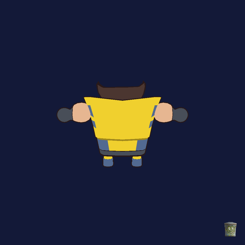 Wolverine - Cas van de Pol - Back