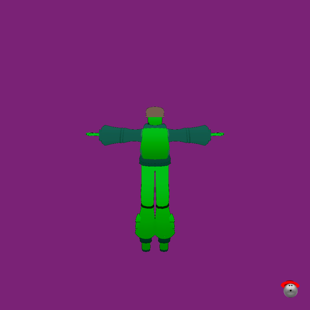 Green - Back