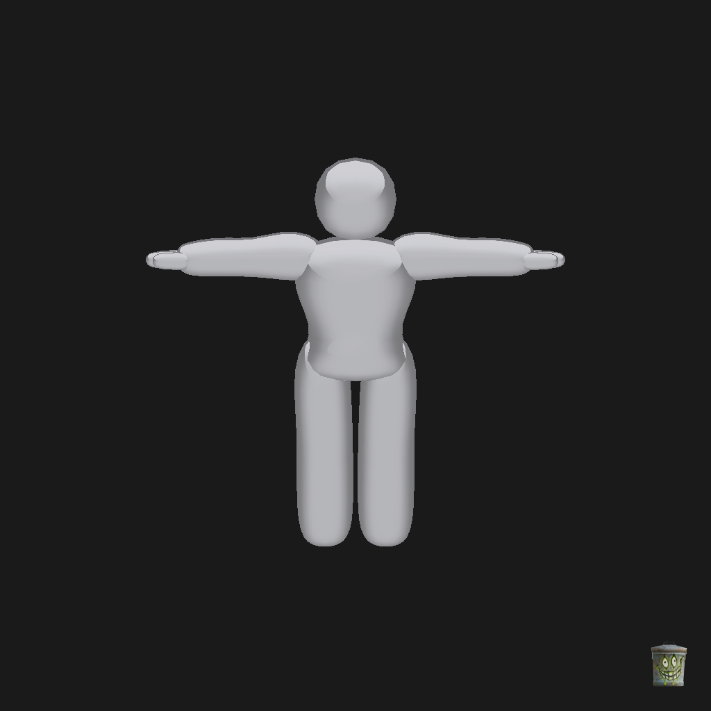 Matcap Man - Back