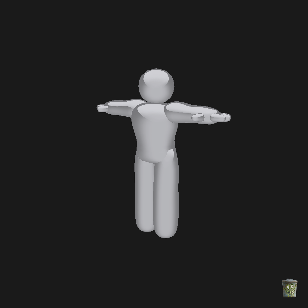 Matcap Man - Front Left
