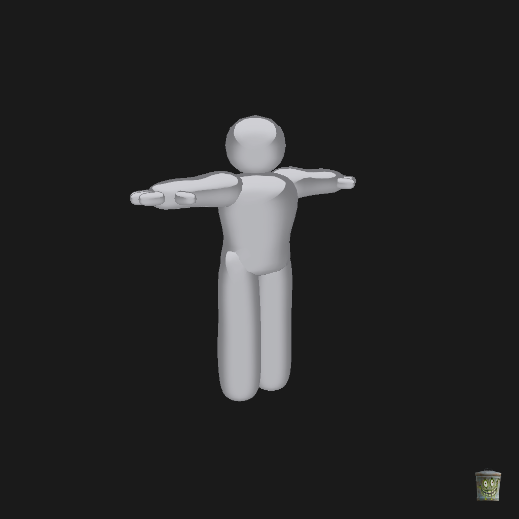 Matcap Man - Front Right