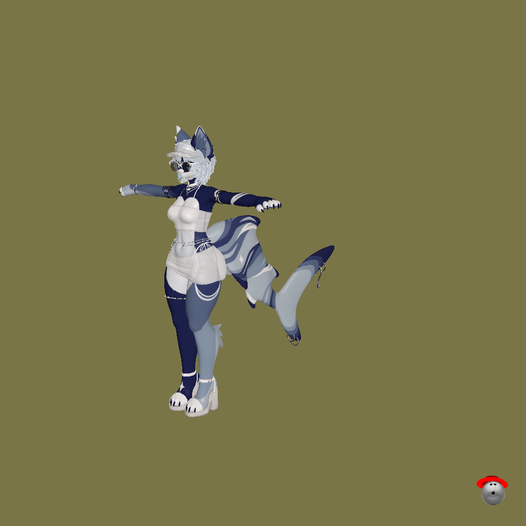 Callie blue SAMPLE ≺3 - Front Left