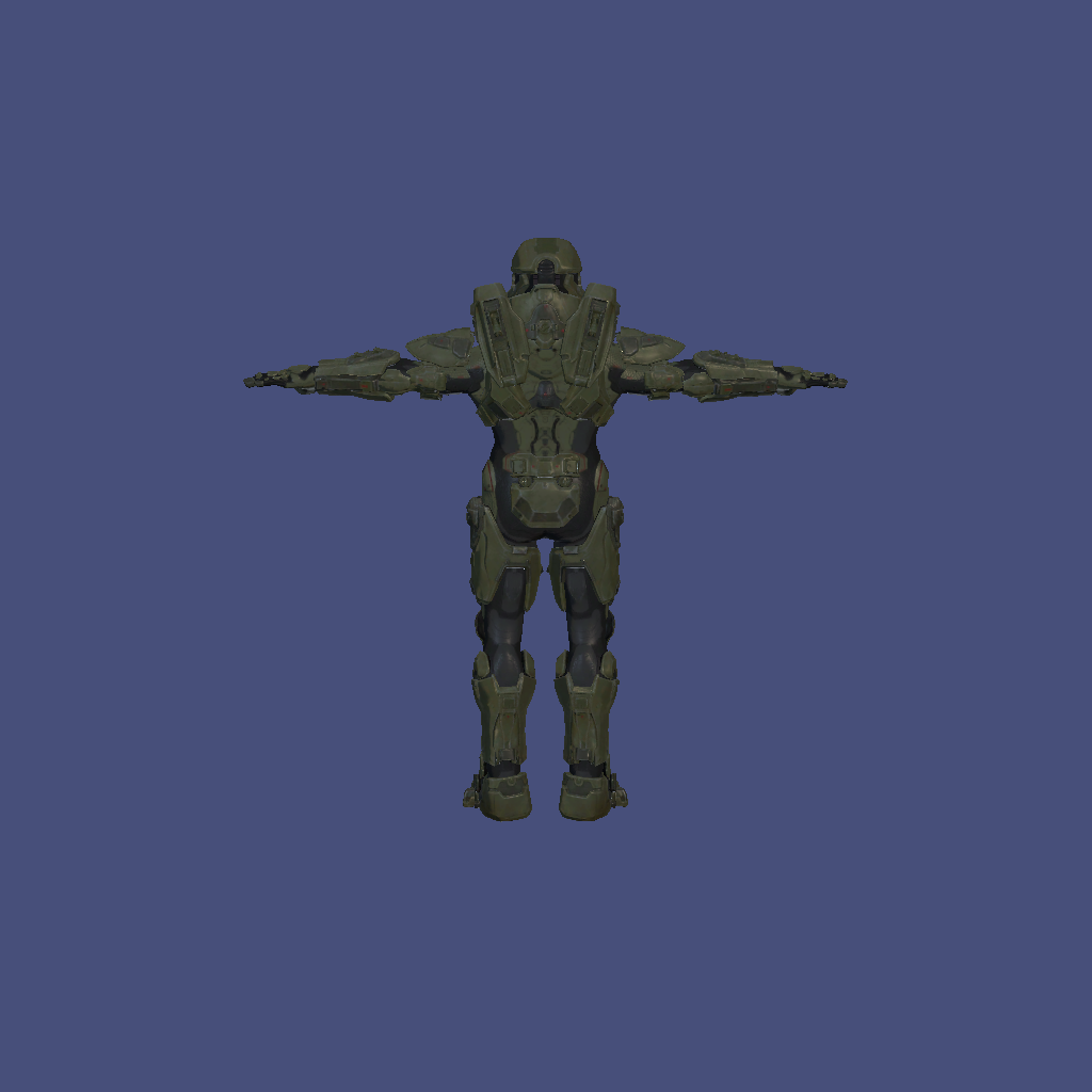 Halo 5˸ Gaurdians Master Chief - Back