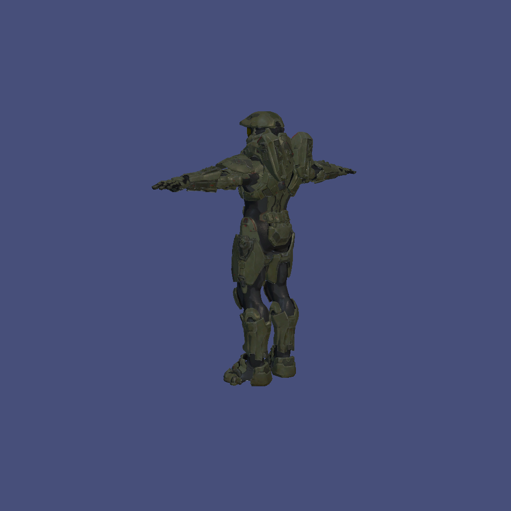 Halo 5˸ Gaurdians Master Chief - Back Left