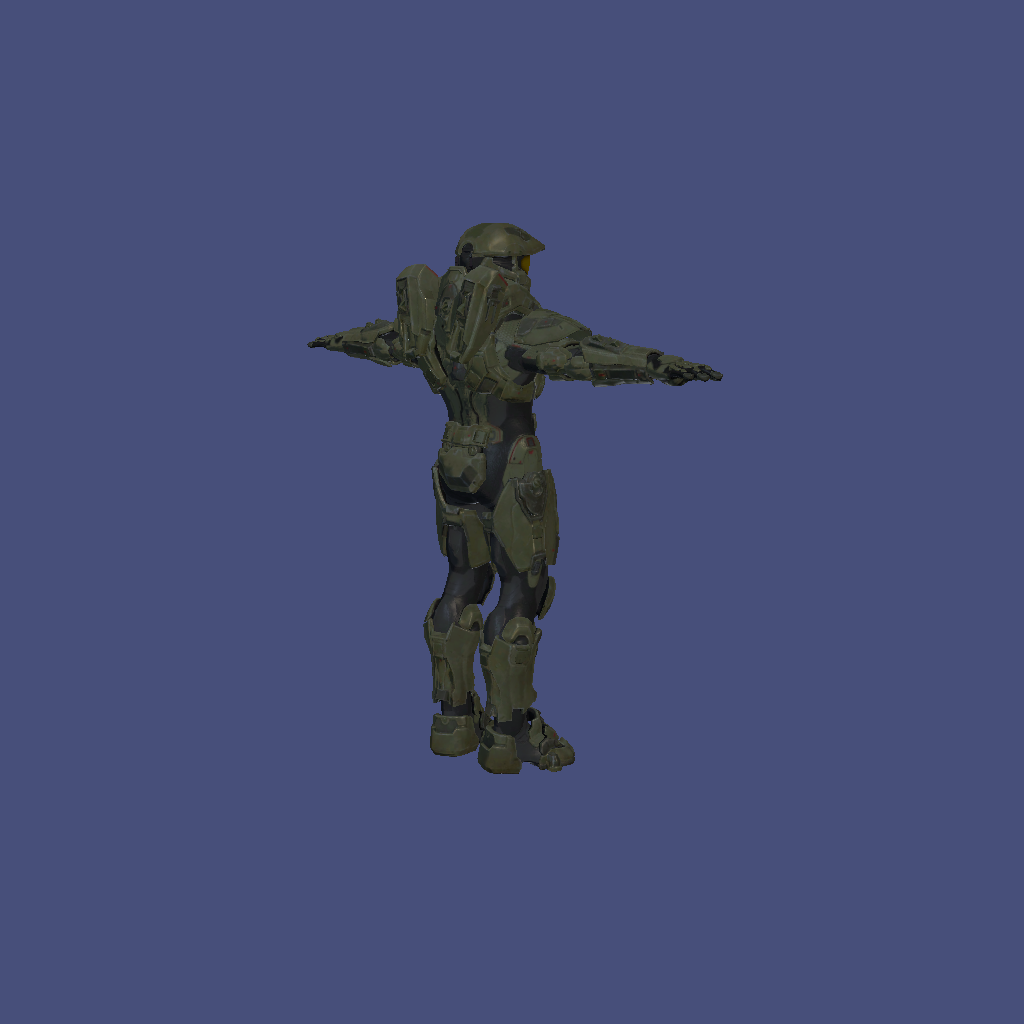 Halo 5˸ Gaurdians Master Chief - Back Right