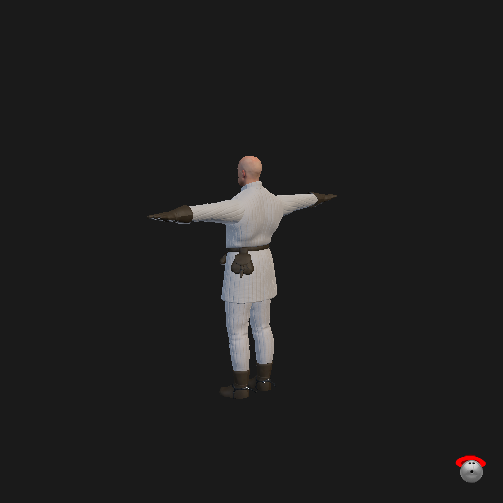 Vgrathea Soldier - Back Left