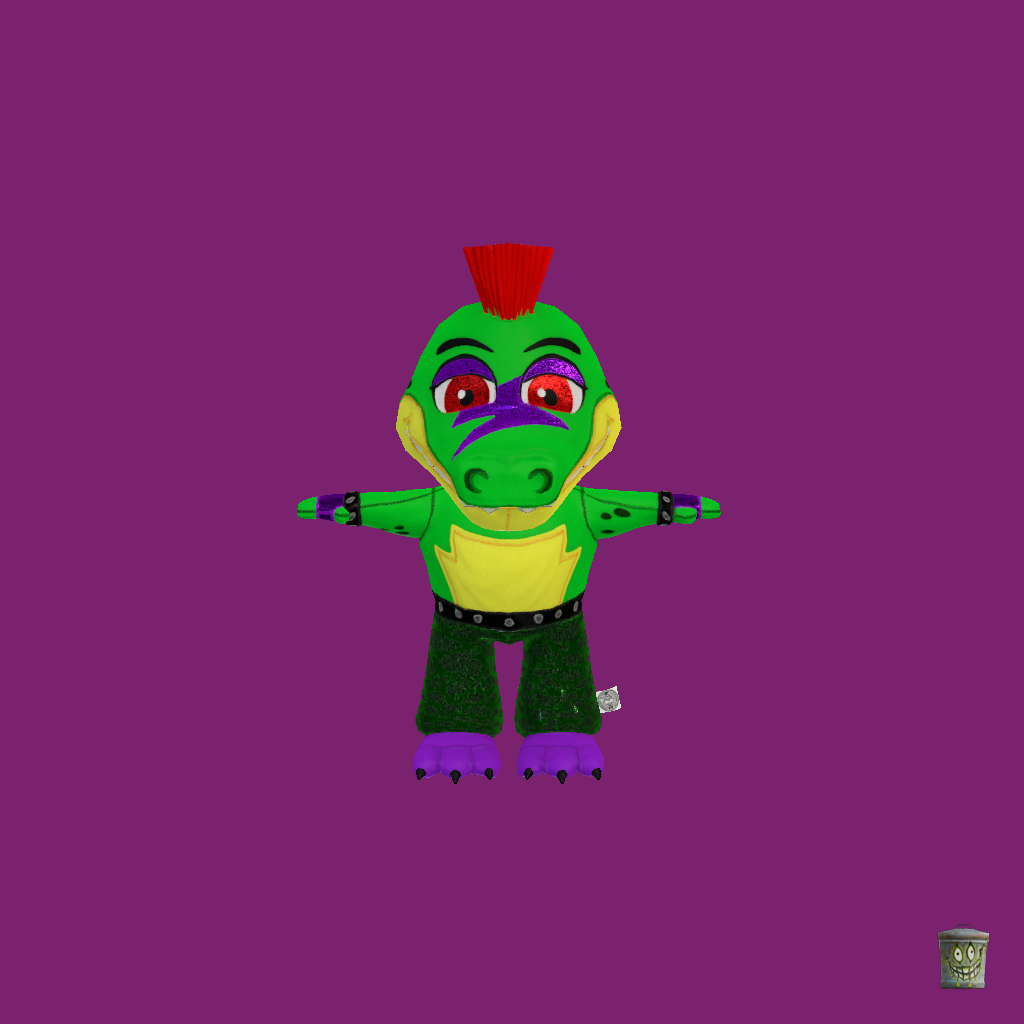 Montgomery Gator Plushie ǃ - Front