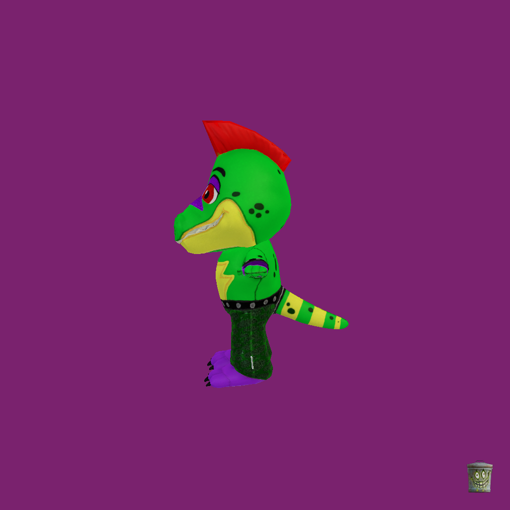 Montgomery Gator Plushie ǃ - Left