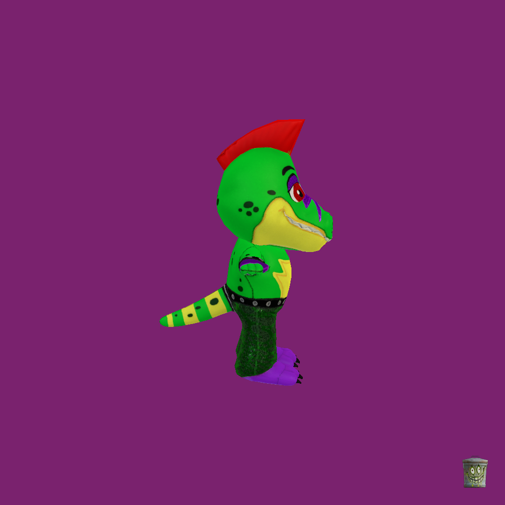 Montgomery Gator Plushie ǃ - Right