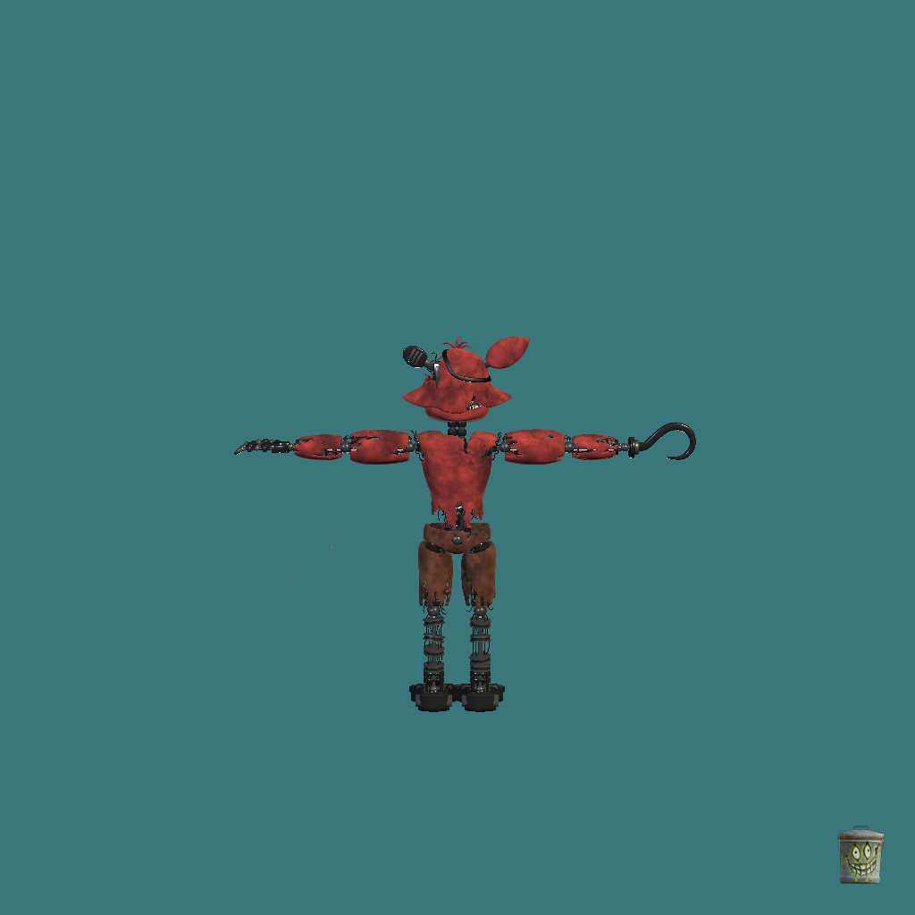 Inaccurate-Withered Foxy - Back