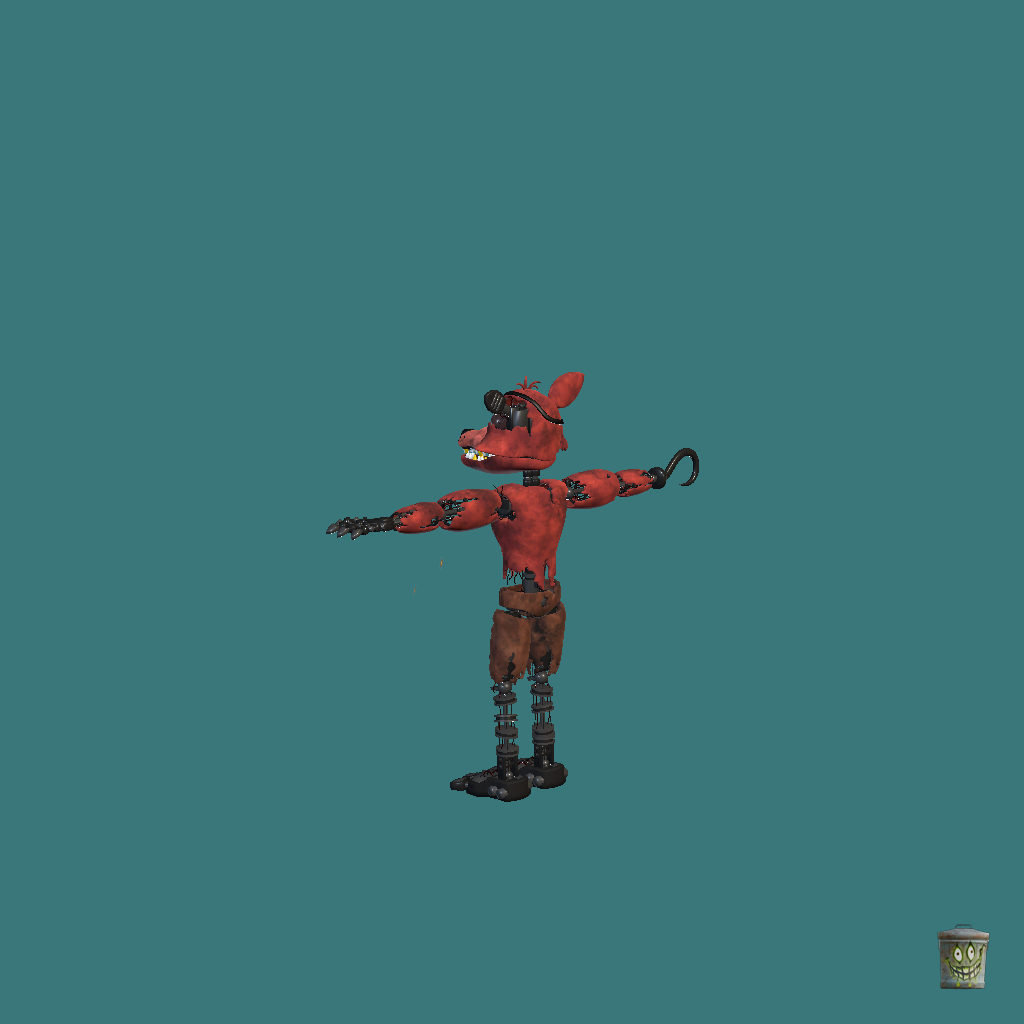 Inaccurate-Withered Foxy - Back Left