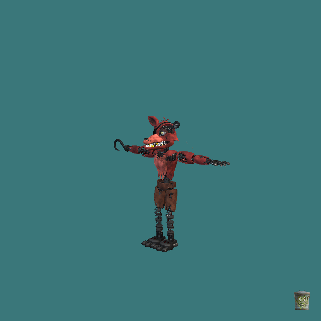 Inaccurate-Withered Foxy - Front Left