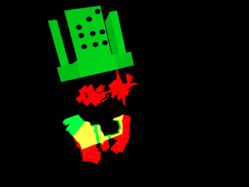 Stylized 1x1x1x1