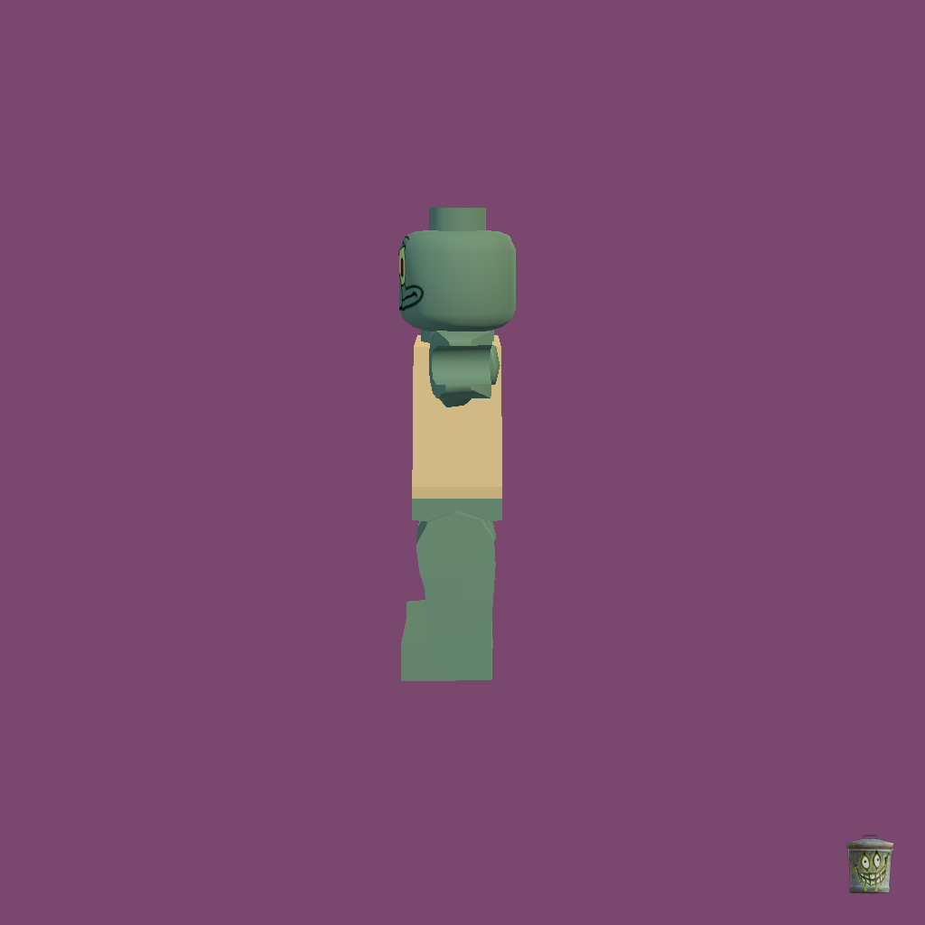 LEGO Squidward - Left