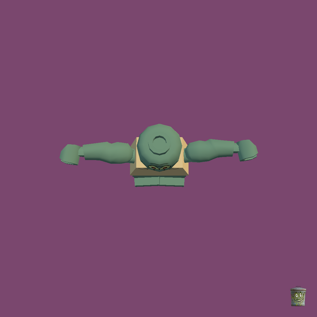 LEGO Squidward - Straight Top