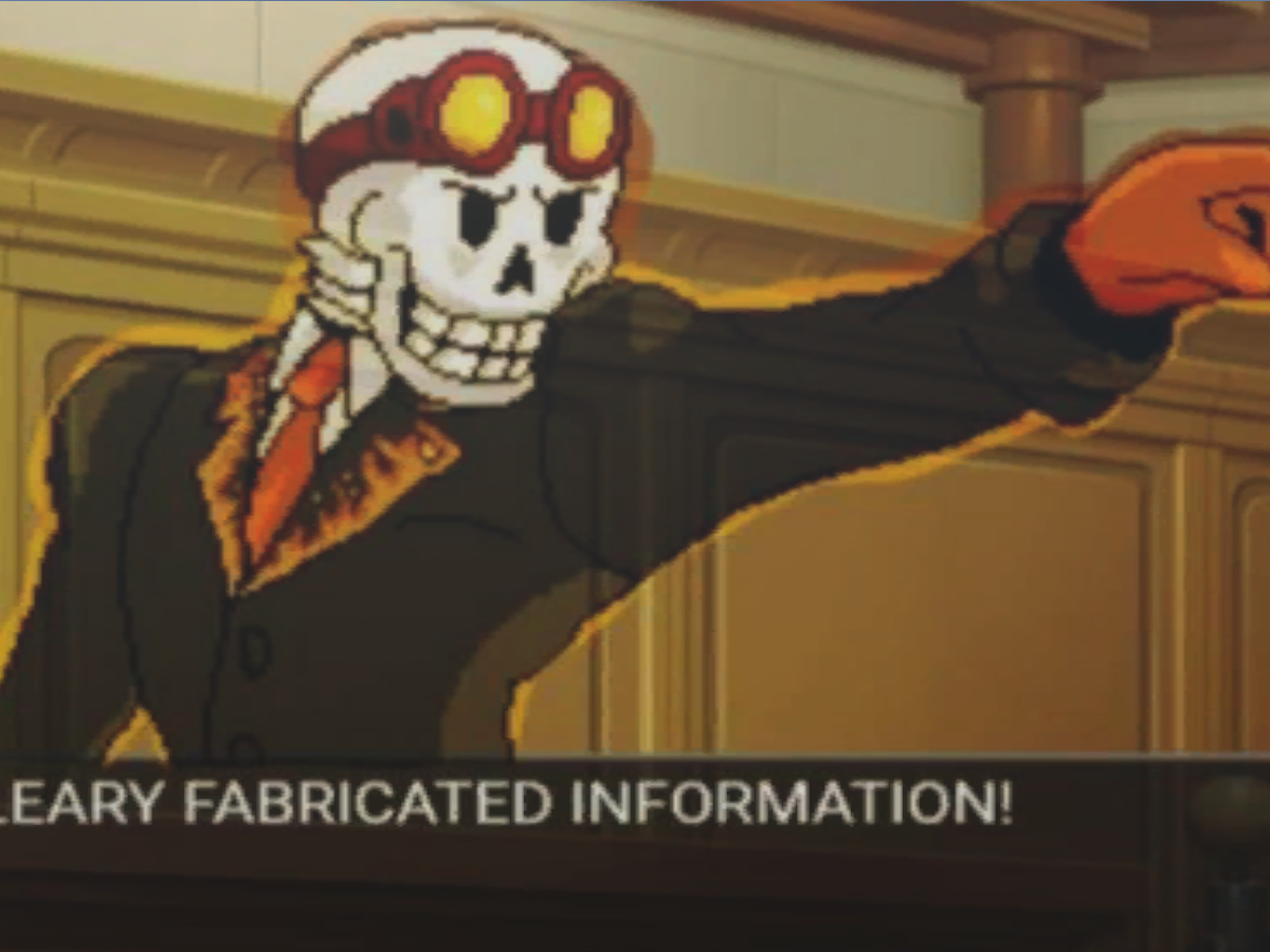 Ace Attorney Papyrus