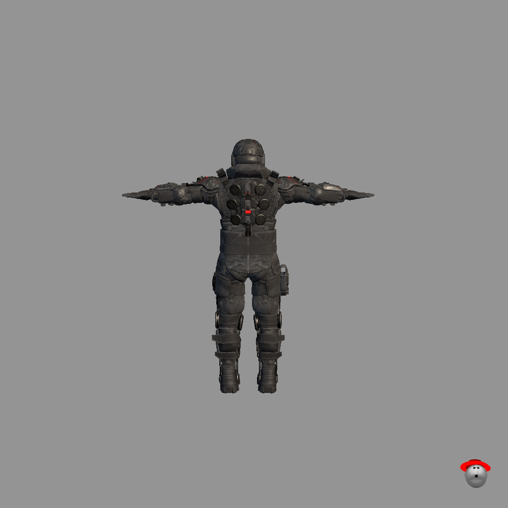 SUMC - Machinegunner - Back