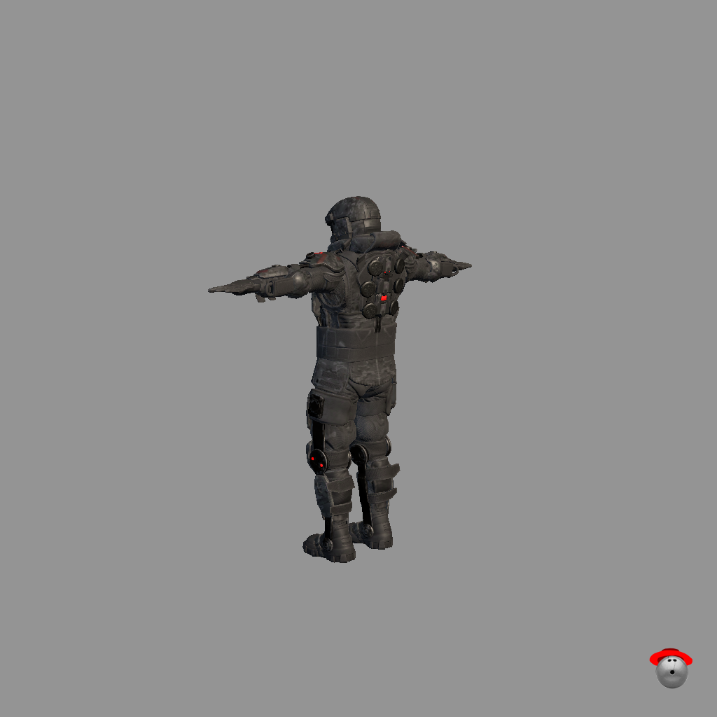 SUMC - Machinegunner - Back Left