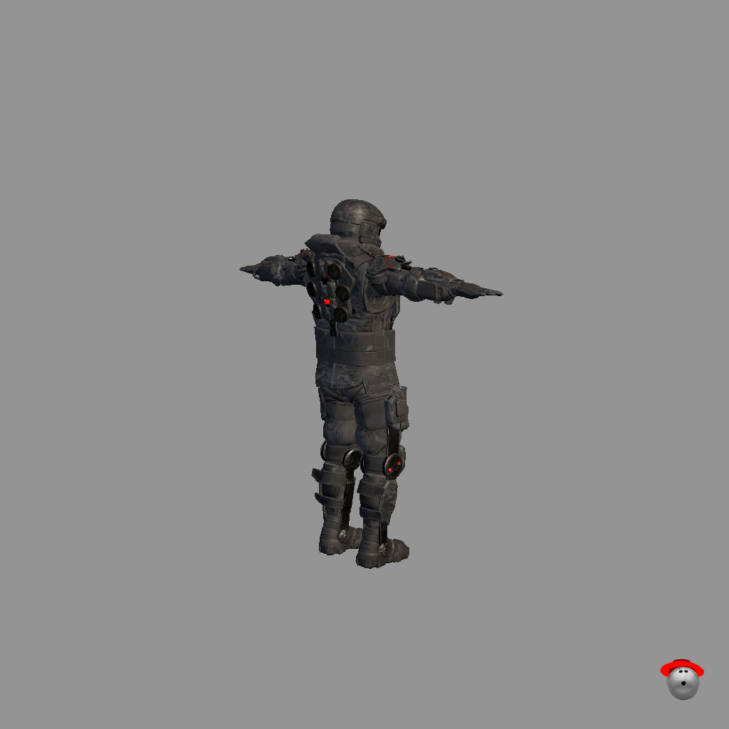 SUMC - Machinegunner - Back Right