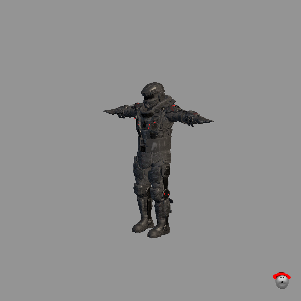 SUMC - Machinegunner - Front Left