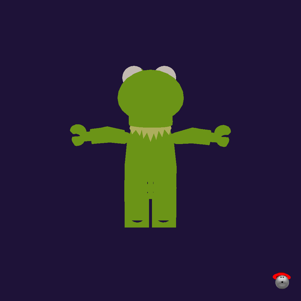 LEGO Kermit The Frog - Back