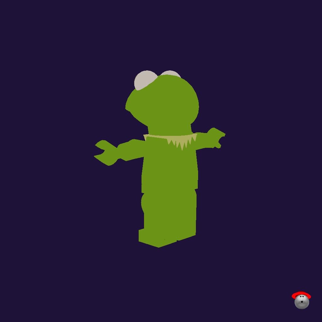 LEGO Kermit The Frog - Back Left