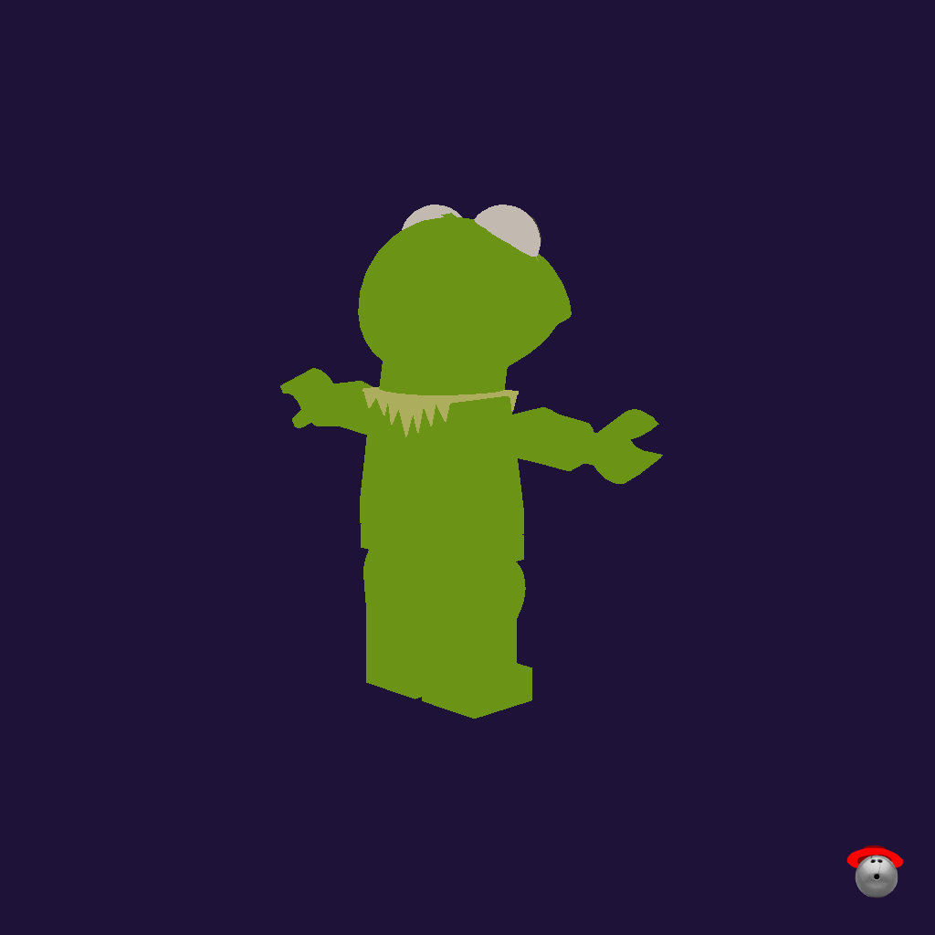LEGO Kermit The Frog - Back Right