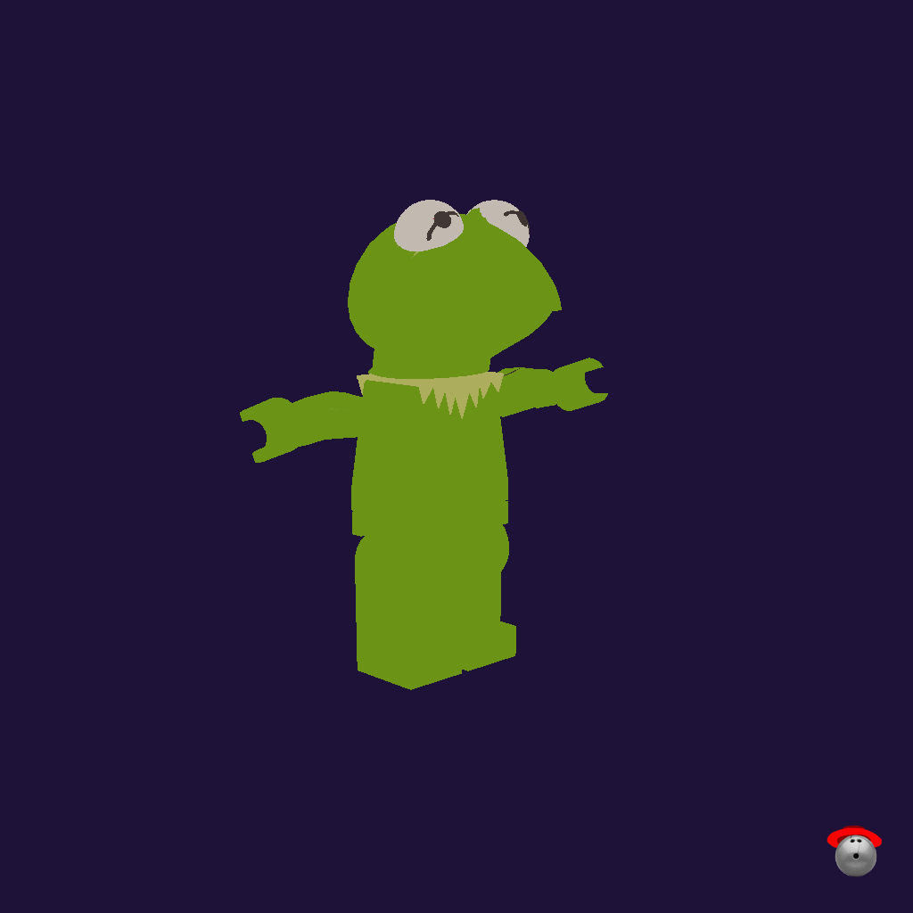 LEGO Kermit The Frog - Front Right