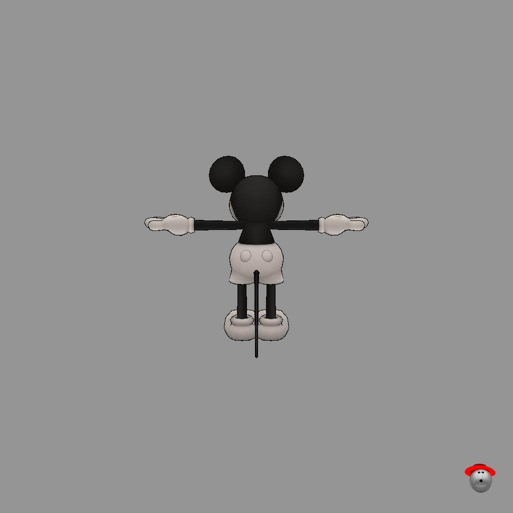 Steamboat Willie （KH2） - Back