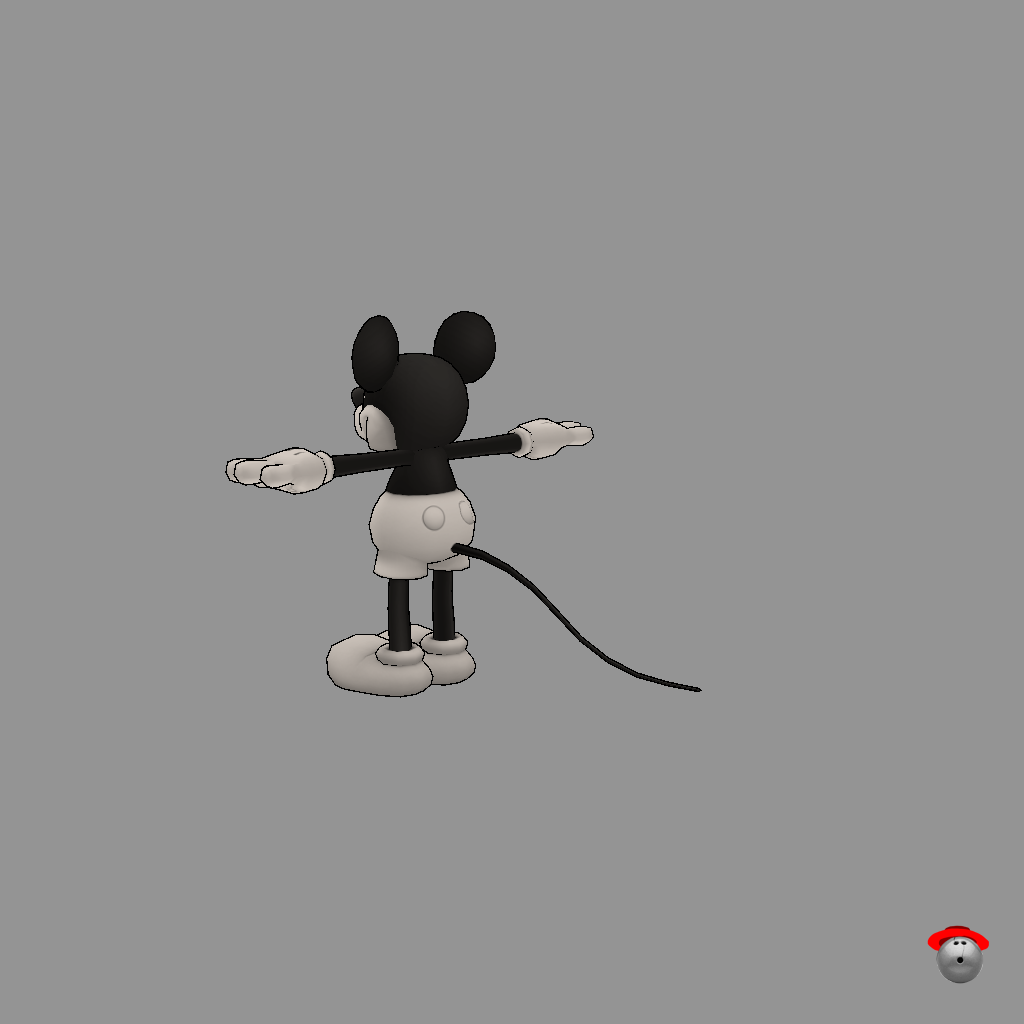 Steamboat Willie （KH2） - Back Left