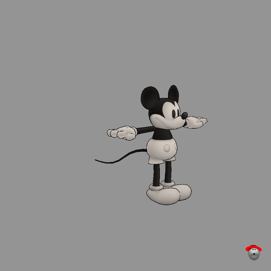 Steamboat Willie （KH2） - Front Right