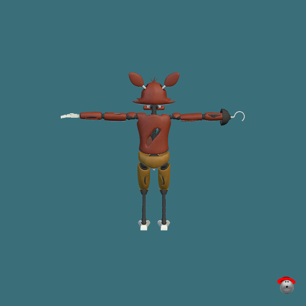 FNAF Splinks Foxy - Back