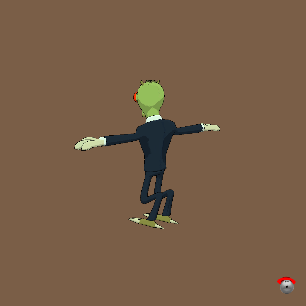 Cornvelious Daniel - Rick and Morty - Back Left