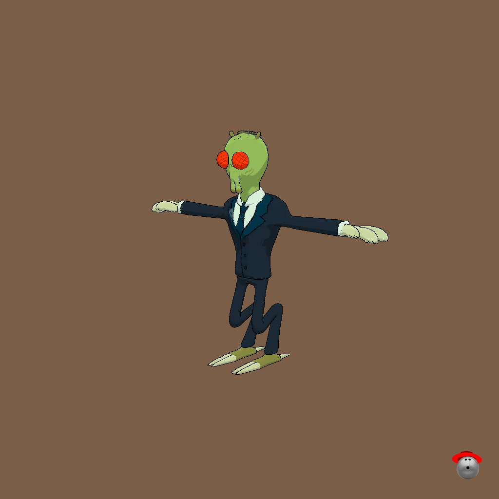 Cornvelious Daniel - Rick and Morty - Front Left