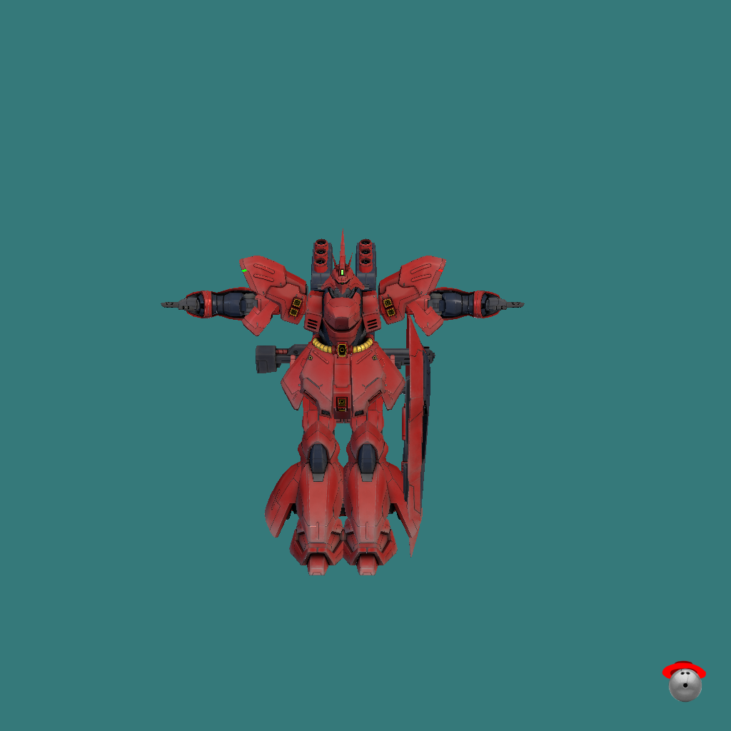 MSN-04 Sazabi - Front